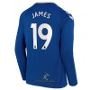 Officiële Voetbalshirt Everton James Rodriguez 19 Thuis 2021-22 Lange Mouw - Heren